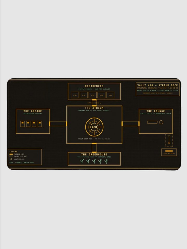 ATRIUM DECK DESK MAT product render