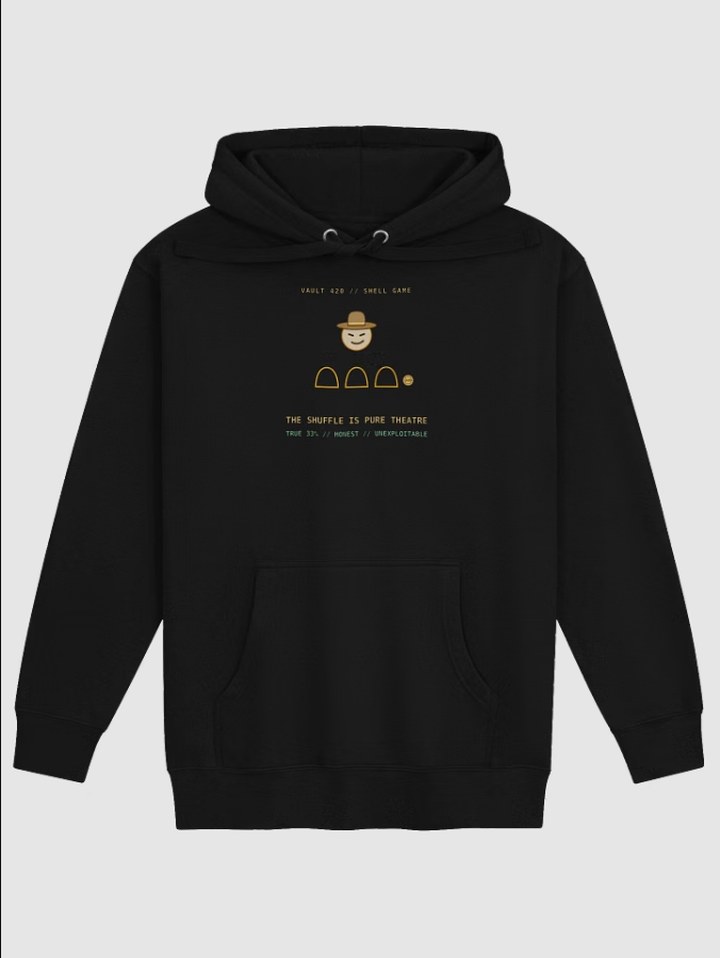 SHELL GAME HUCKSTER HOODIE product render
