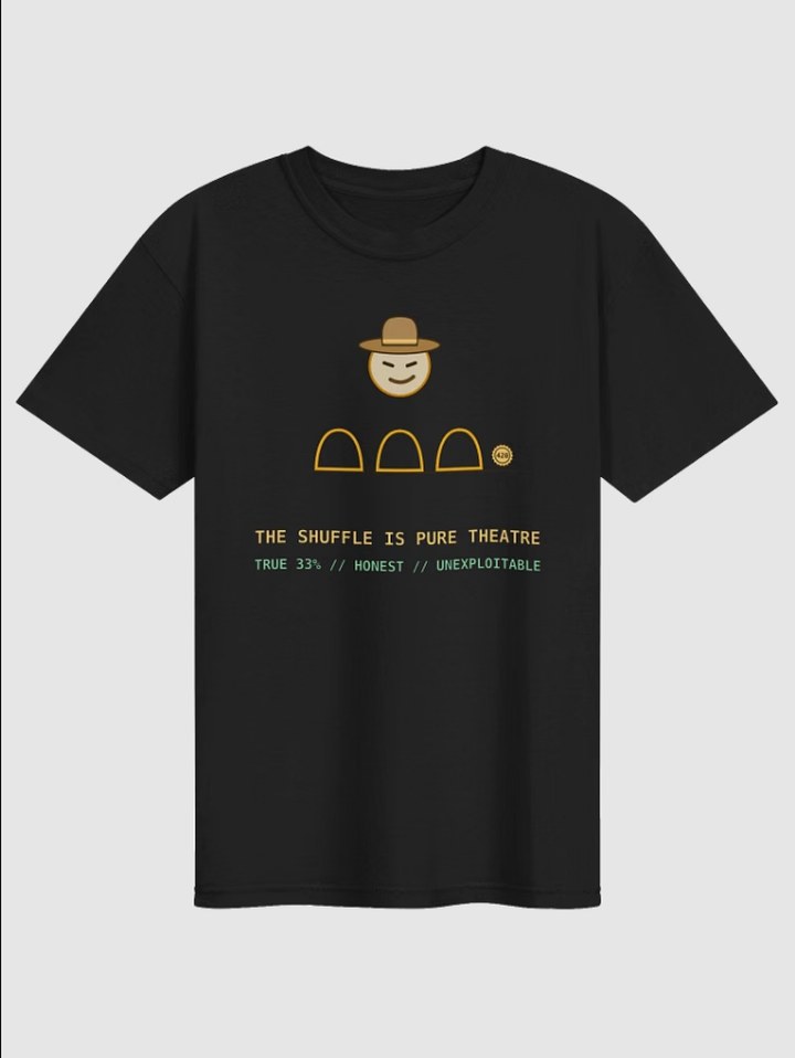 SHELL GAME HUCKSTER TEE product render