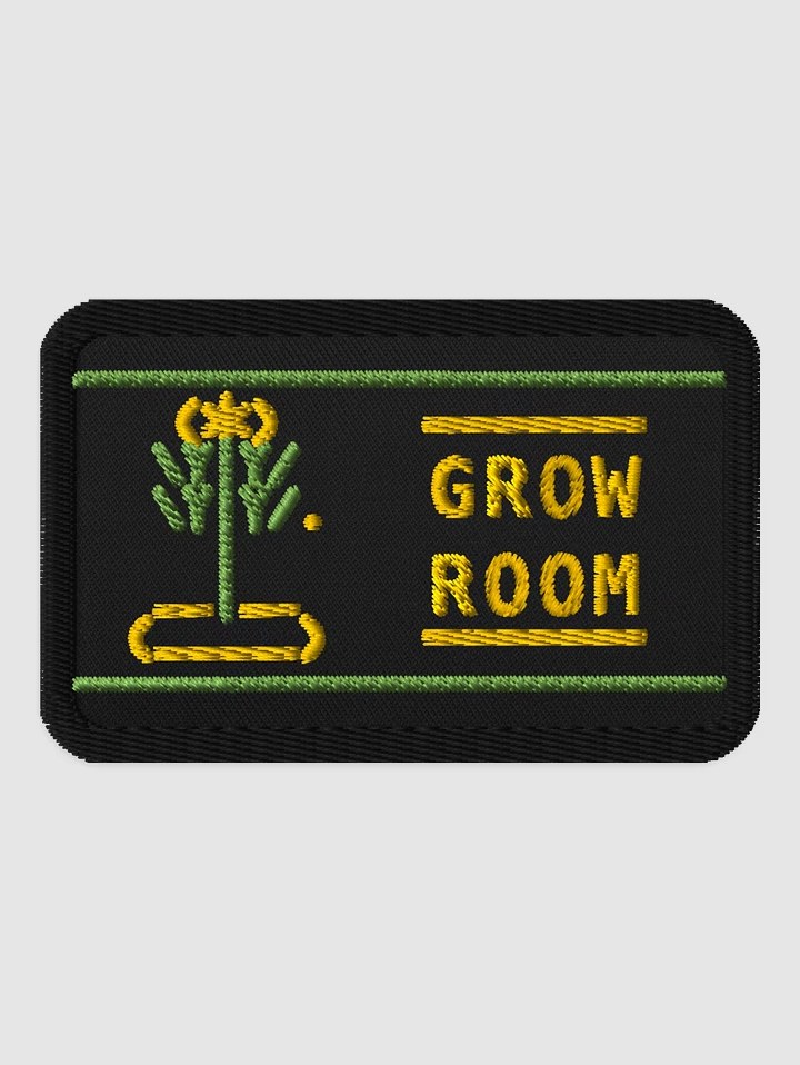 GROW ROOM EMBROIDERED PATCH product render