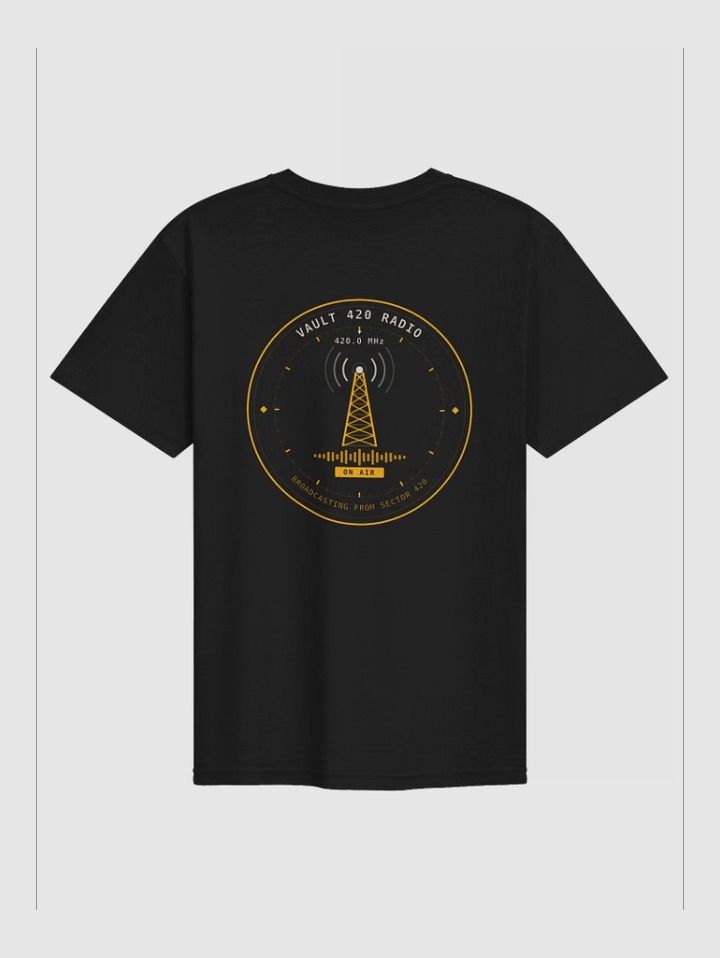 VAULT 420 RADIO TEE product render